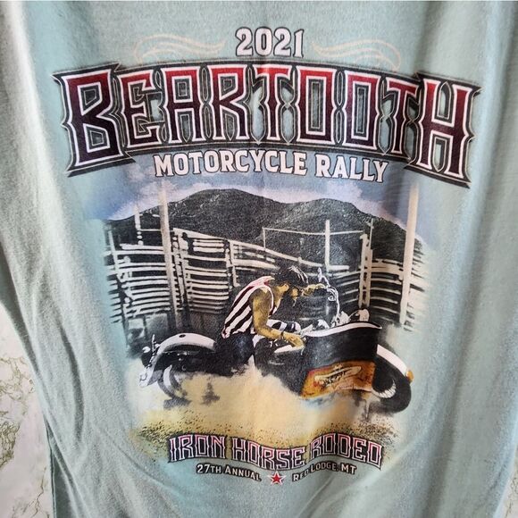 Beartooth Motorcycle Rally Tank - Picture 7 of 8